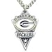 Green Bay Packers NFL Chain Necklace & Pewter Pendant