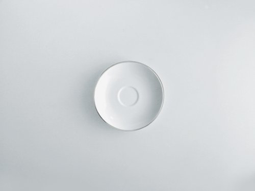 Alessi Mami Platinum Saucer for Mocha Cup, Set of 6 (SG70/77)