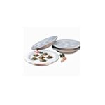 Snail/Escargot Plates by Trudeau - Set of 4