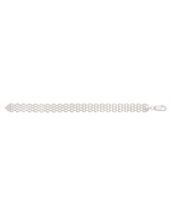 Silver With Rhodium Finish 7.25" 10mm Panther
