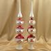Club Pack of 12 Glass Santa and Snowman Vintage Style Christmas Tree Toppers 16