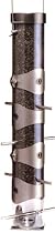 Droll Yankees TH3 16-Inch Polished Pewter Bird Feeder for Nyjer (Thistle) Seed