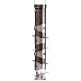 Droll Yankees TH3 16-Inch Polished Pewter Bird Feeder for Nyjer (Thistle) Seed