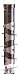 Outdoor Living : Droll Yankees TH3 16-Inch Polished Pewter Bird Feeder for Nyjer (Thistle) Seed