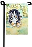 Bernese Mountain Dog Puppy - Garden Flags