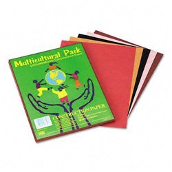 Multicultural World Construction Paper 9" x 12" (50 sheets)