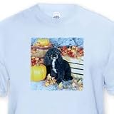 Toy Poodle Black - Toddler Light-Blue-T-Shirt (2T)
