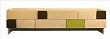 notNeutral 12001700-G Tetra 4 Ten-Drawer Storage Unit Color: Lotus Green