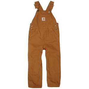 Carhartt Boys 2-7 Washed Bib Overall