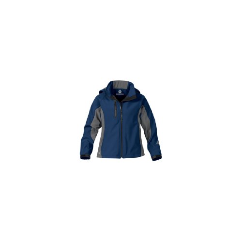 STORMTECH AERONAUT SOFT TECH BONDED SHELL >> MED,NAVY / GRANITE