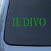 IL DIVO - Classical - Vinyl Car Decal Sticker #1850 | Vinyl Color: Green