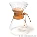 Chemex Ten Cup Classic Series Glass Coffee Maker - 10 Cup Coffee Maker