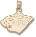 Minnesota Wild Logo 5/8 Charm/Pendant -14K/10K, Stainless Steel or Gold Plated