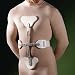 CASH Orthosis W/HingedPads & Longer Vert Bar