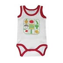 Under the Nile Organic Cotton Onesie - Veggie Bunch (3M)