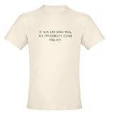 Invisibility Cloak Fell Off Organic Cotton Tee