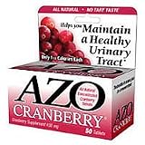 Azo Cranberry Tablets, 50 tab ( Double Pack)
