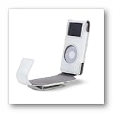 iPod Nano Flip Case - White