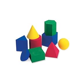 Soft Foam Large Geometric Shapes (Set of 9)
