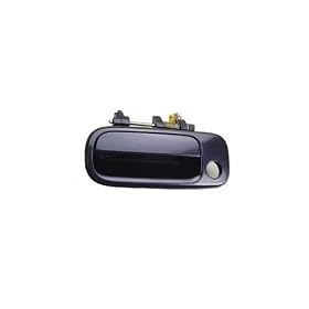 ***DRIVER OUTSIDE / FRONT*** 92-96 TOYOTA CAMRY (2DR 2DOOR COUPE/4DR 4DOOR SEDAN) DOOR HANDLE (SMOOTH BLACK) 93 94 95 1992 1993 1994 1995 1996