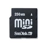 SanDisk Mini SD - Flash memory card ( SD adapter included ) - 256 MB - miniSD
