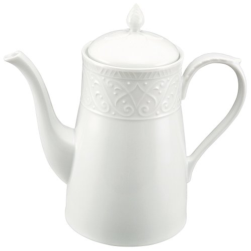 Nikko Ceramics Blanc Fleur & Lid