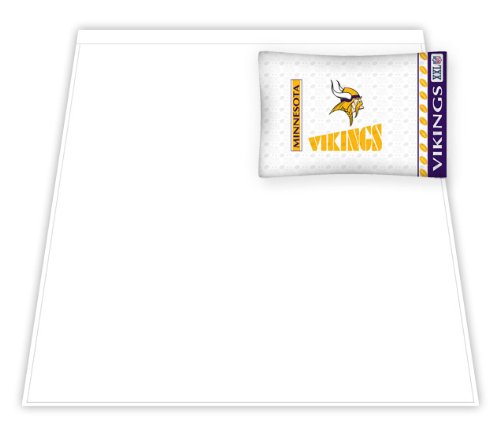 NFL Minnesota Vikings Micro Fiber Sheet Set Twin