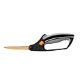 Fiskars 8-Inch Softouch Spring Action Titanium Nitride Scissor