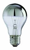 60W ES Crown Silver bulb