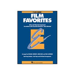Hal Leonard Film Favorites - Essential Elements Band Folios (A Clarinet)
