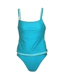 Style & Co. Blue Double-strapped Tankini S