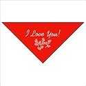 Perfect Petzzz I Love You Bandana for Perfect Petzzz Stuffed Animals
