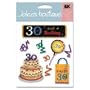Jolees Boutique Themed Ornate Stickers, The Big 30