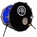 HB Drums Predator 22x16x20 Bass Drum Avalon Blue Birch Kick Drum