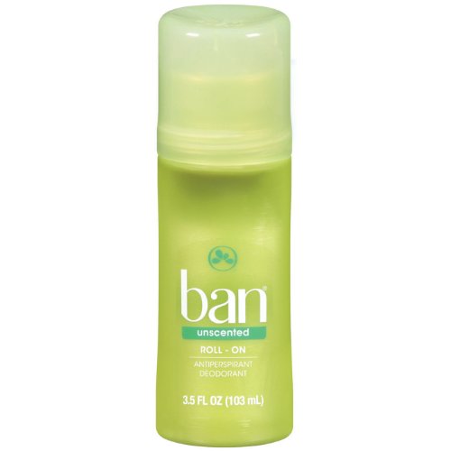 Best Price Ban Roll-On Antiperspirant Deodorant, Unscented, 3.5-Ounce Bottles (Pack of 3)