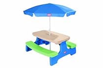 Hot Sale Little Tikes Easy Store Picnic Table with Umbrella