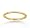 14k Yellow Gold Elegant Style Modern Stackable Ring