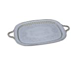 Reed & Barton Sheffield Collection 14-by-22-Inch Silver-plated Queen Anne Oblong Tray