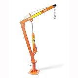 1,000 LB Hydraulic Pickup Truck-Bed Lift Crane - 360-De