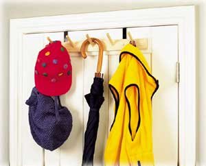 Over-the-Door Hook - Hang Up - (Wood)
