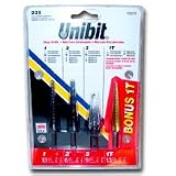 4-Piece Unibit Set