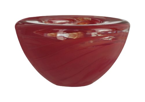 Kosta Boda Atoll Bowl Red Votive