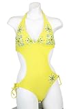 Yellow Halter Tie Side Soft Pads