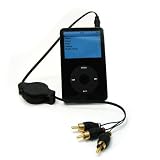 Incipio AV Connection Kit (no remote) for the Apple iPod Nano, Photo, Video, 4G ipods - Black