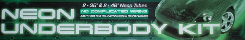 UNDERCAR LIGHT NEON GREEN UNDERBODY KIT
