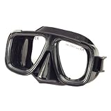 IST Saturn scuba dive mask -Black Silicone