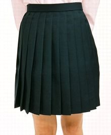 ベンクーガーfemme　スクールスカート5106【濃紺（無地）　72サイズ】 （ビバリーヒルズポロクラブ認定）