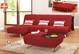 Latitude Sofa Bed Red by Mainline