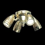 Casablanca Fans K4M-45 4-Light Mini-Halogen 80watts Brushed Nickel Ceiling Fan Light Kit