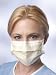 [Itm] Mask [Acsry To]: FACE MASK, ISOLATION, EARLOOPS YELLOW TISSUE INNER FACING ... see description